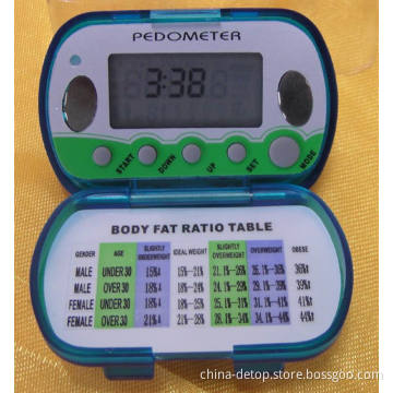Pedometer with Body Fat Analyzer